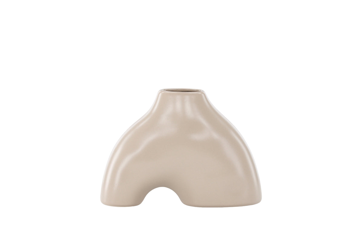 Vase 15 x 21 x 8 Beige