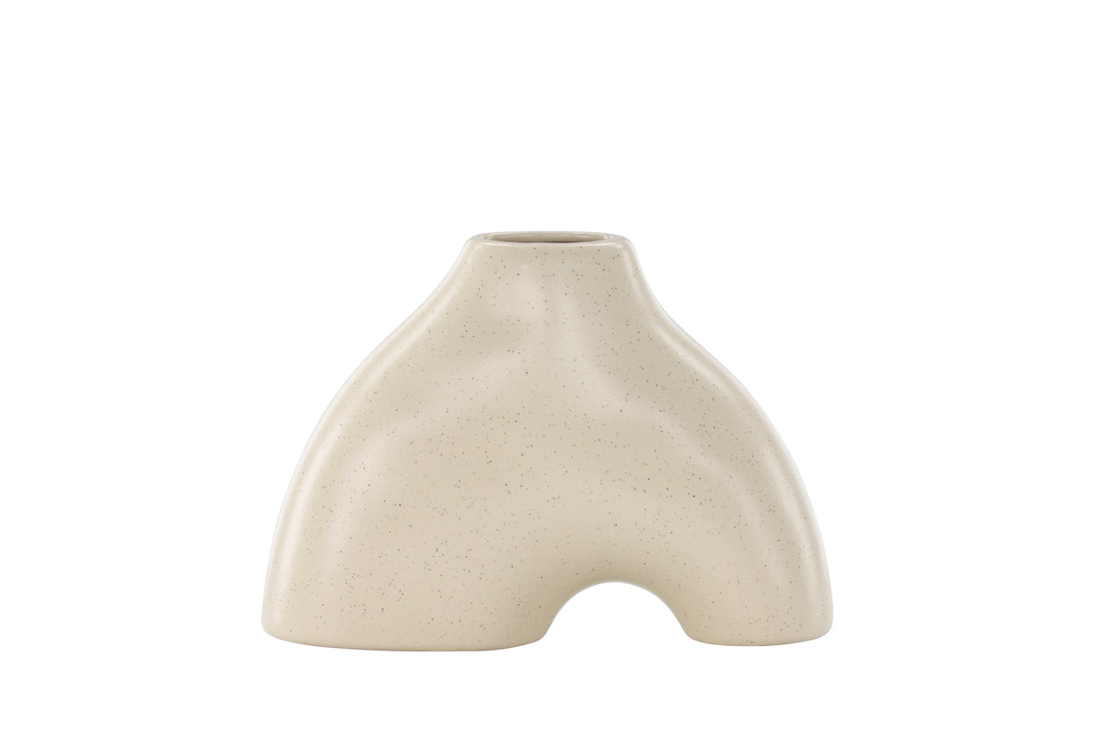 Vase 15 x 21 x 8 Beige