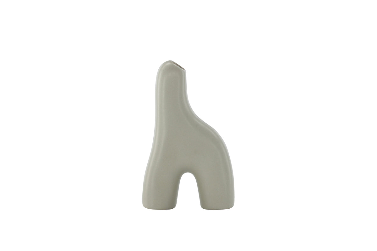 Vase 4,3 x 16 x 9,4 Light Grey