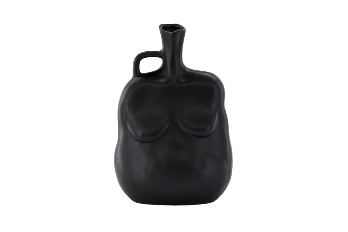 Vase 25 x 17 x 10 Black
