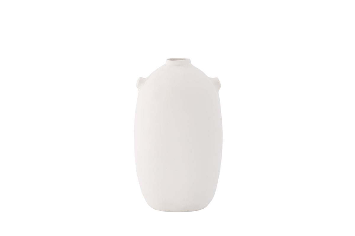 Vase ø17 Offwhite