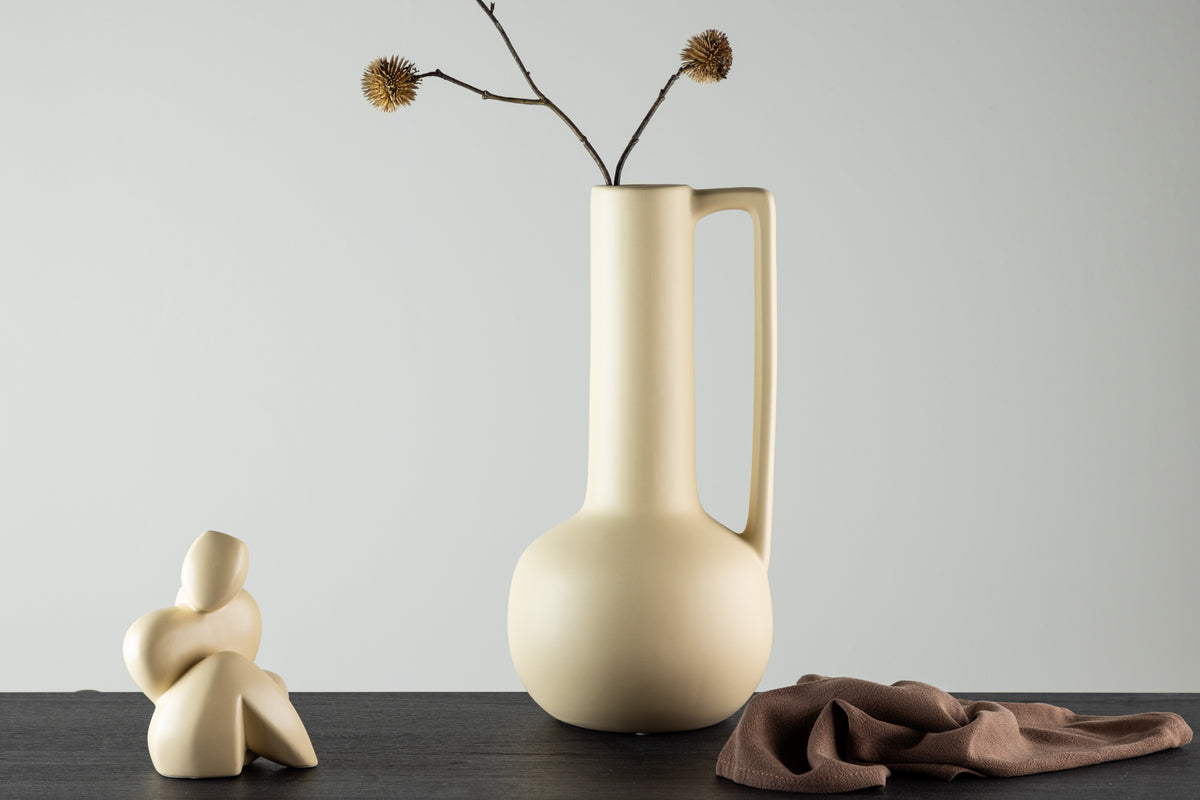 Vase ø18 Yellow