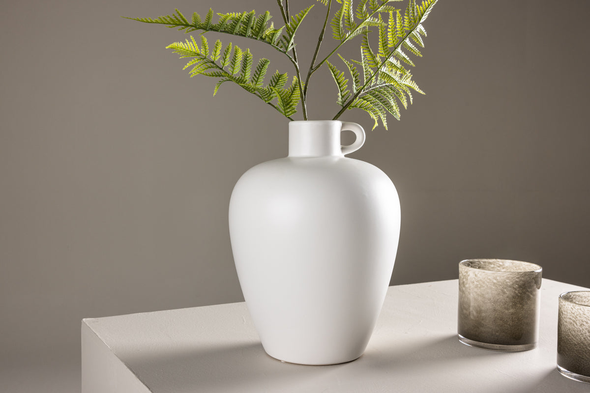 Vase ø24 Offwhite