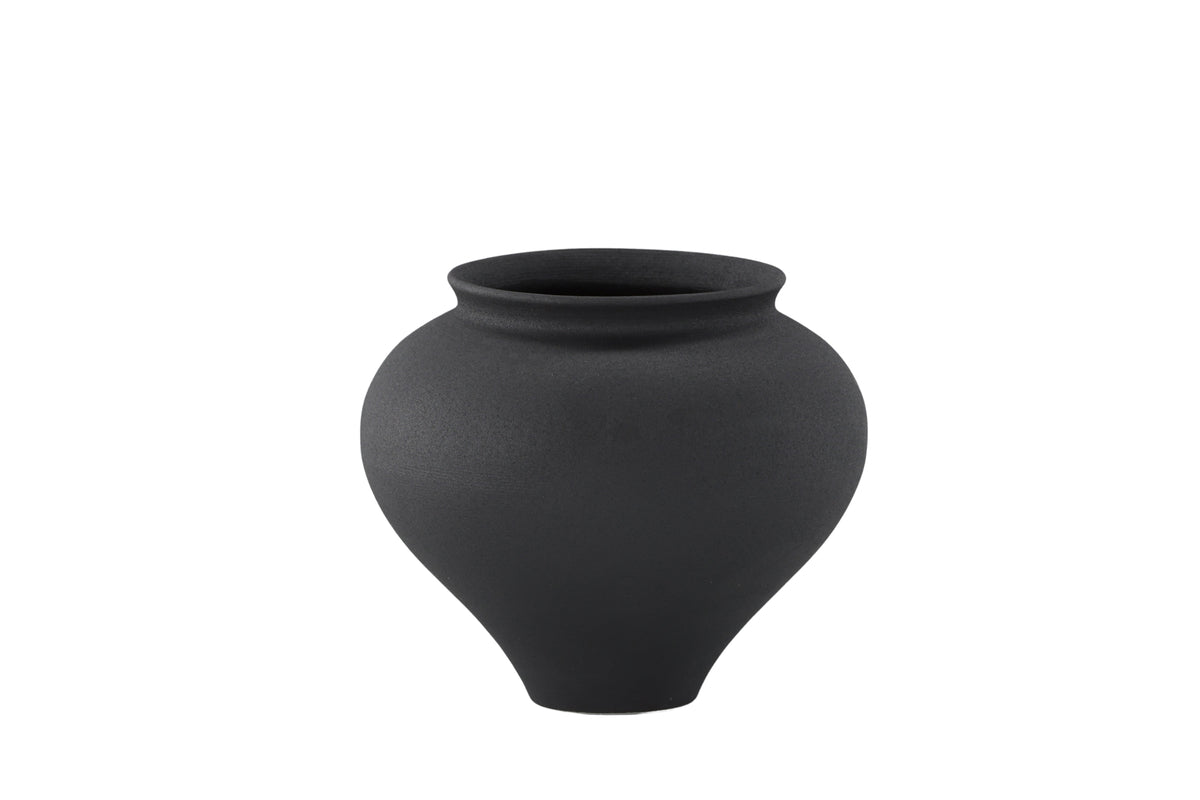 Vase ø18 Black