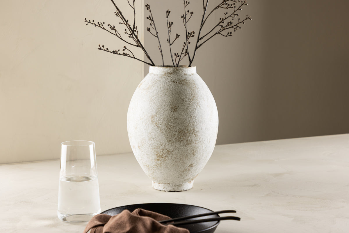 Vase ø18 Beige
