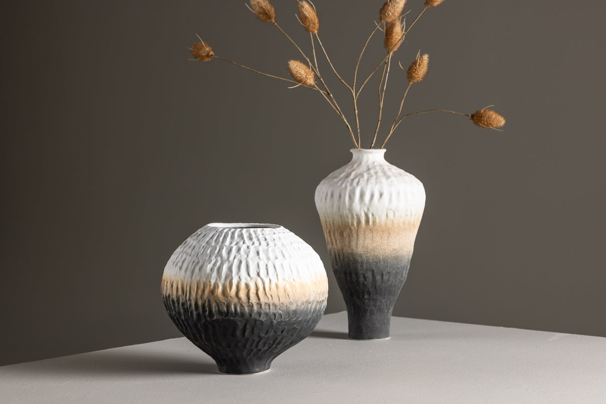 Vase ø24 Beige