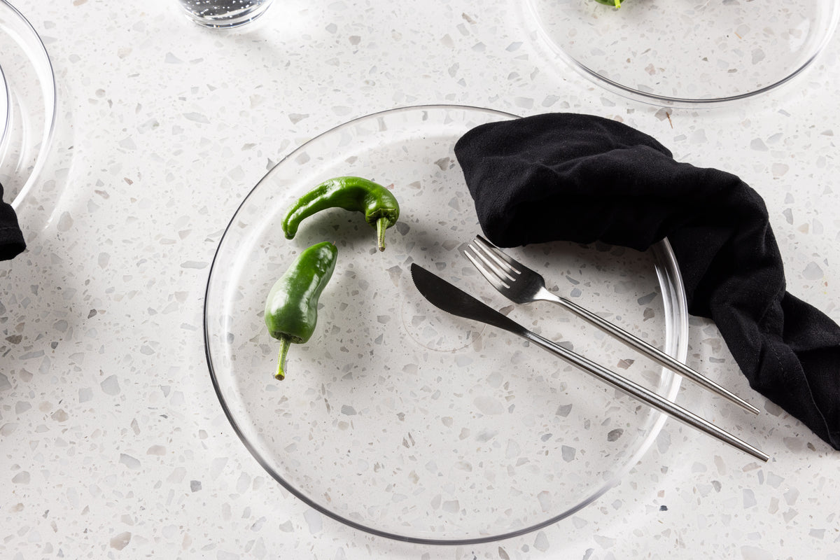 Plate ø26 2-pack Clear