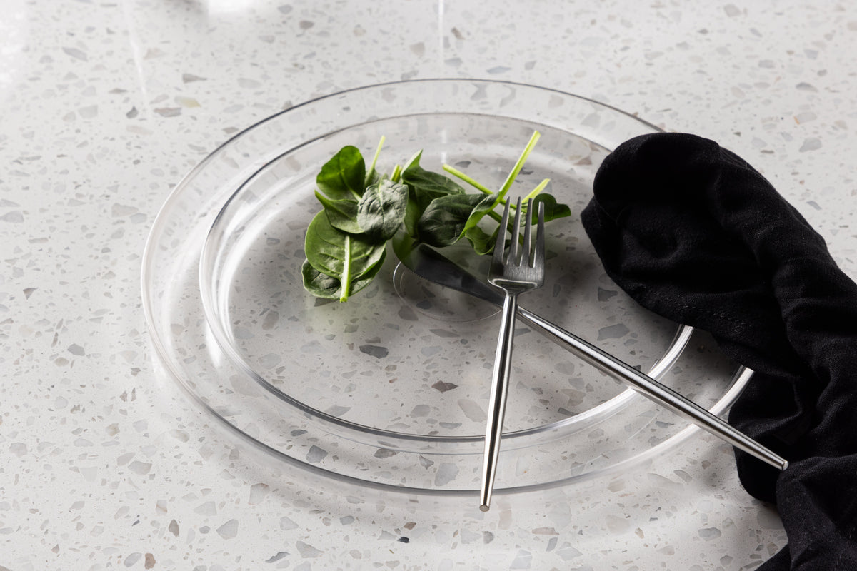 Plate ø21 2-pack Clear