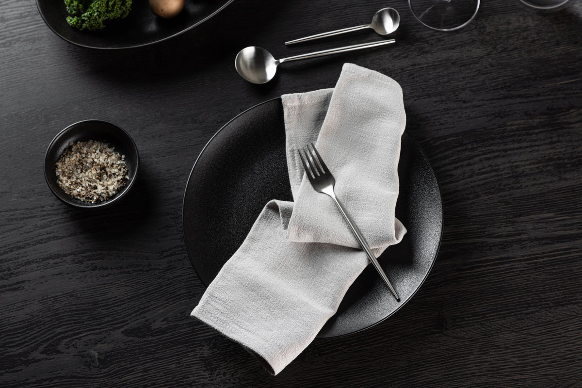 Napkin 2-pack Light Grey