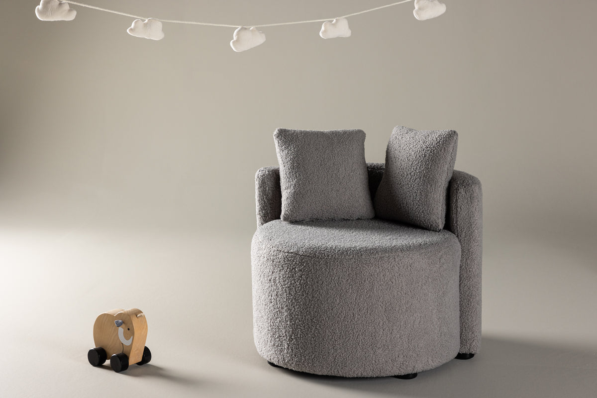Kids Sofa Grey