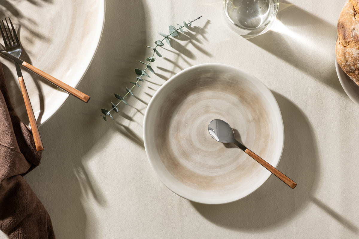 Plate ø21 2-pack Beige