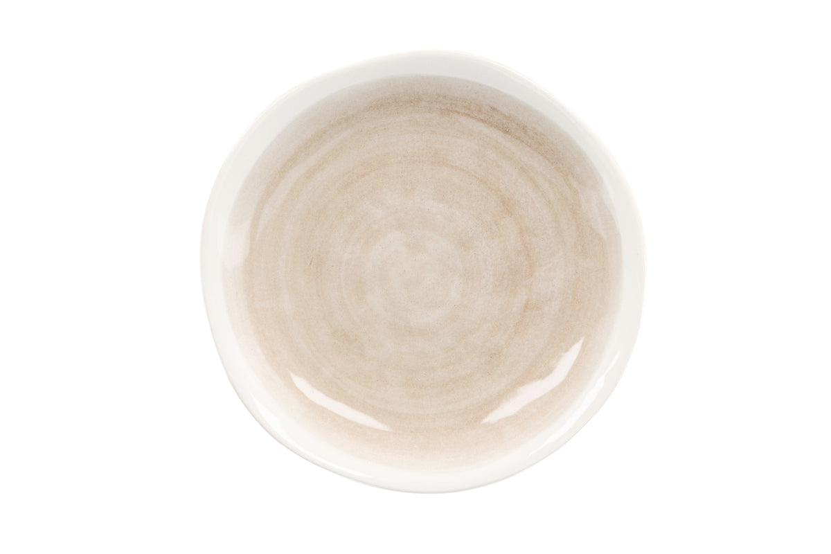 Plate ø28 2-pack Beige