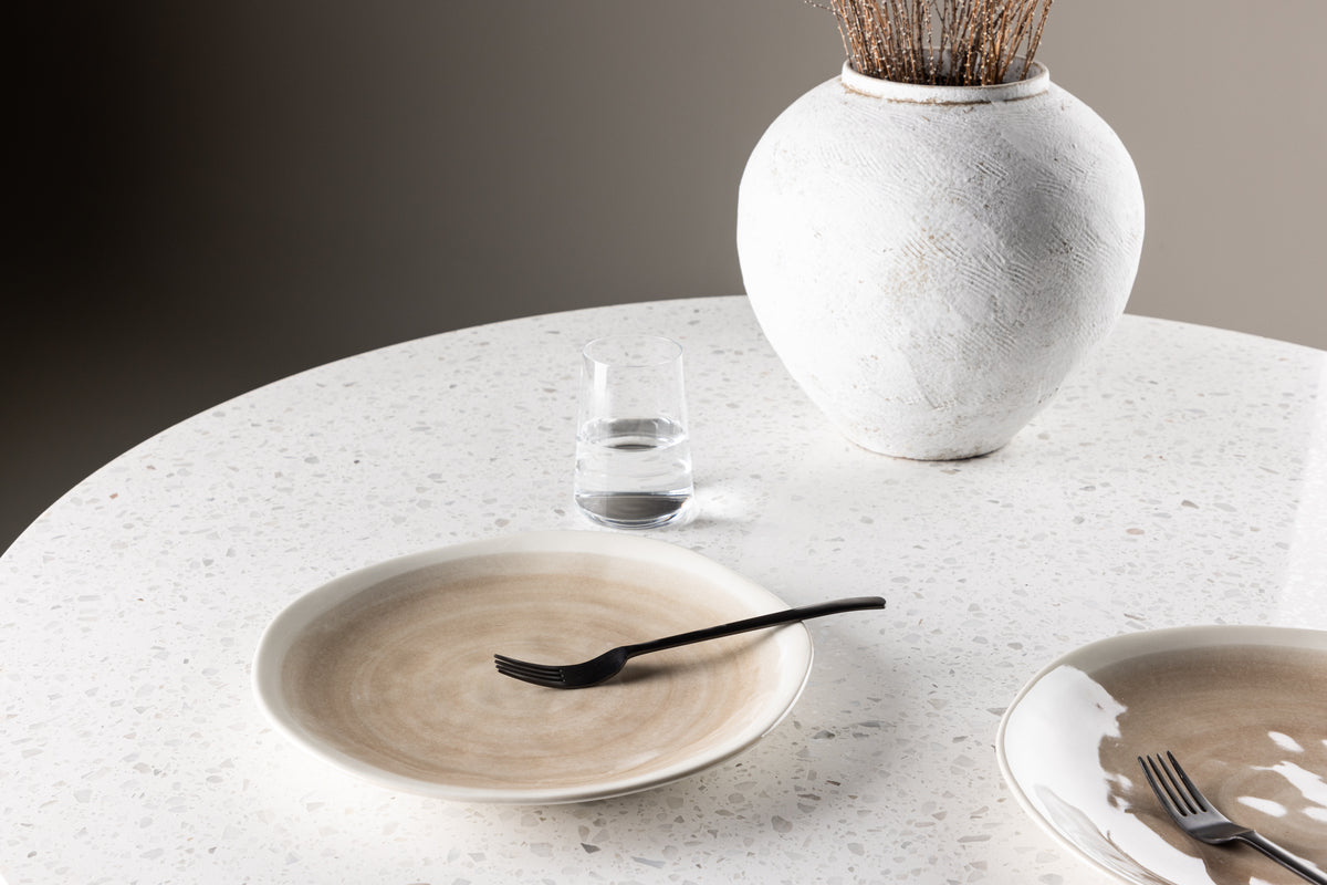 Plate ø28 2-pack Beige