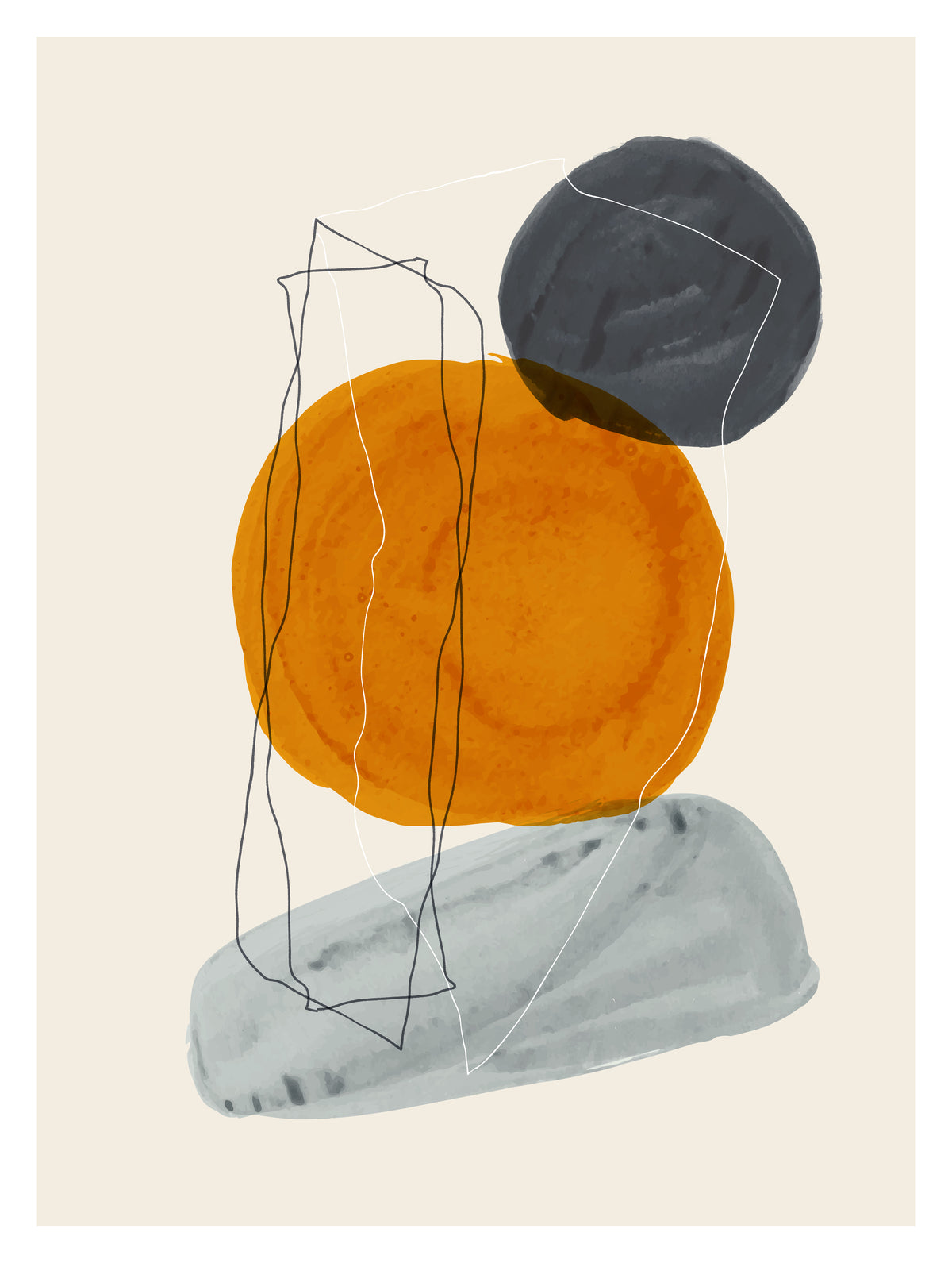 Poster Beige