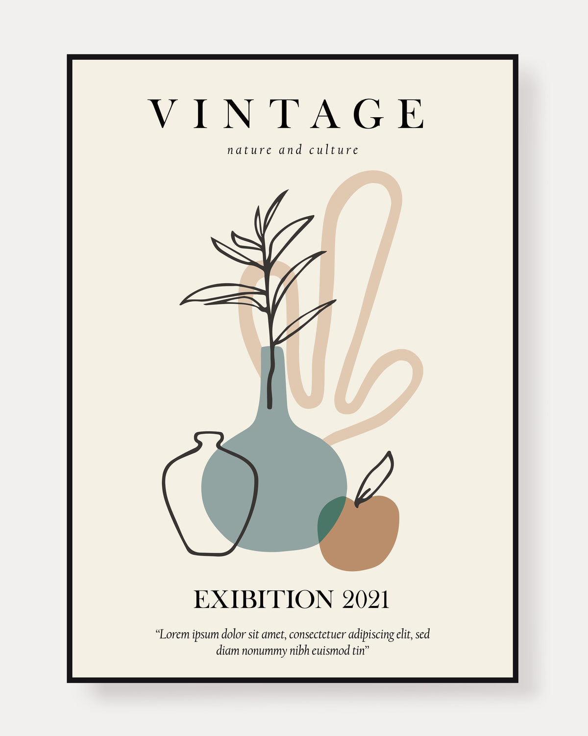 Poster Beige