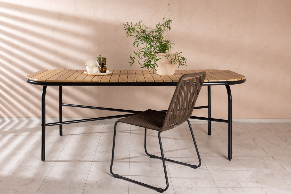 Rectangular Dining Table 90 x 200 Nature
