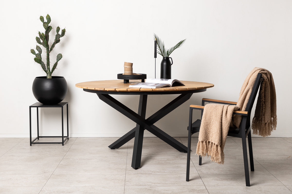 Round Dining Table ø140 Black