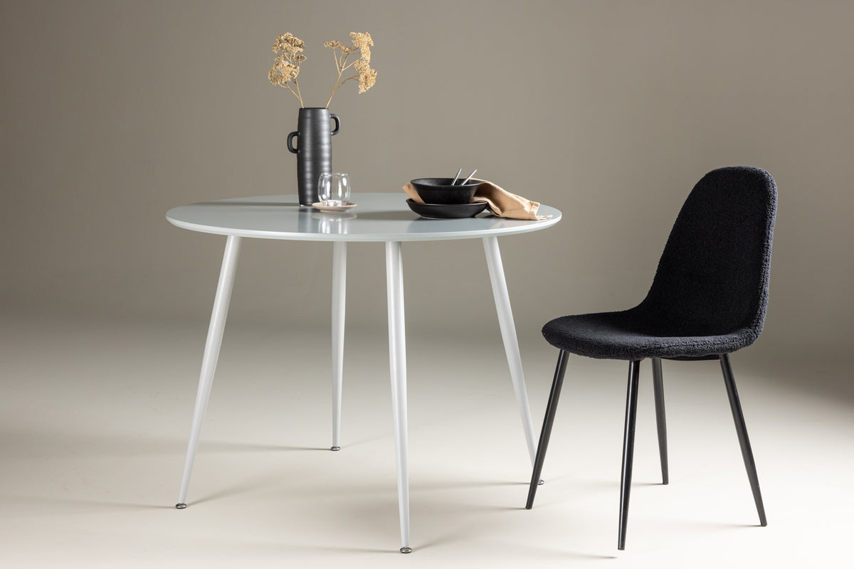 Round Dining Table ø100 Grey