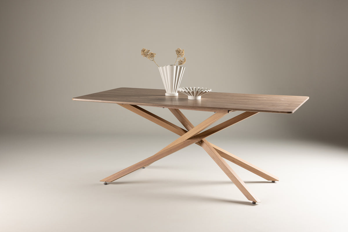 Rectangular Dining Table 90 x 180 Mocca