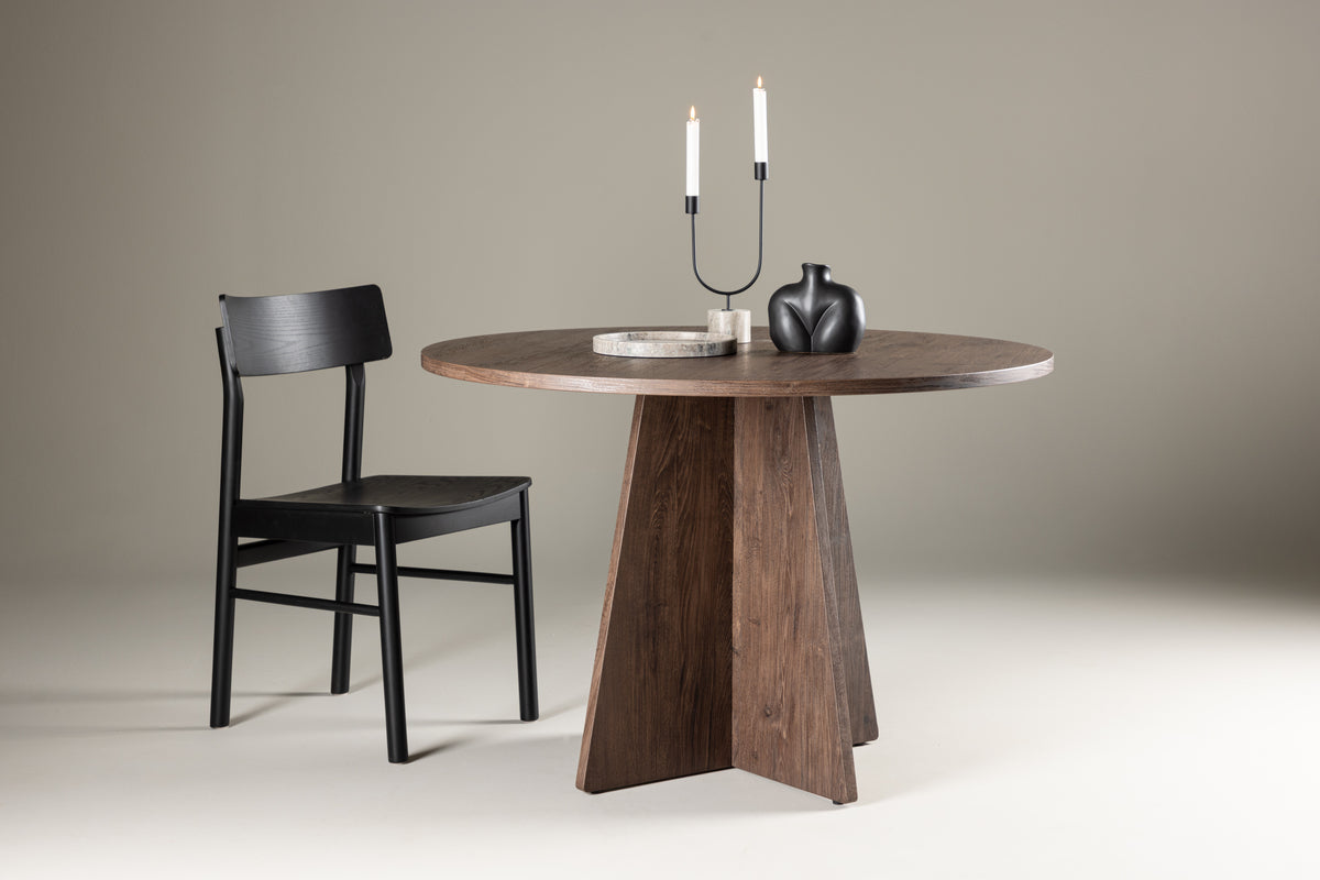 Round Dining Table ø110 Mocca