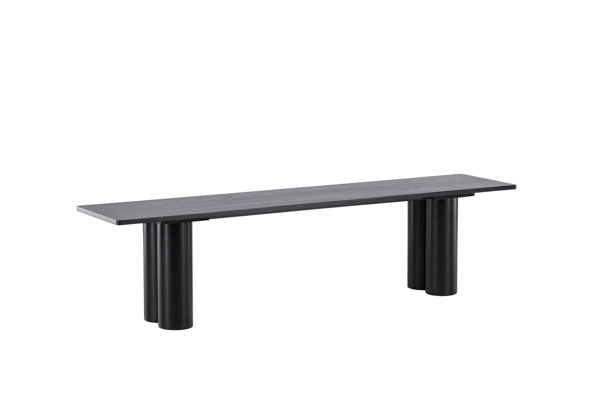 Bench 180x40x45cm Black