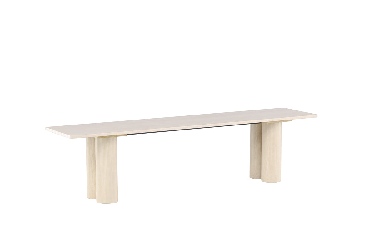 Bench 180x40x45cm Whitewash