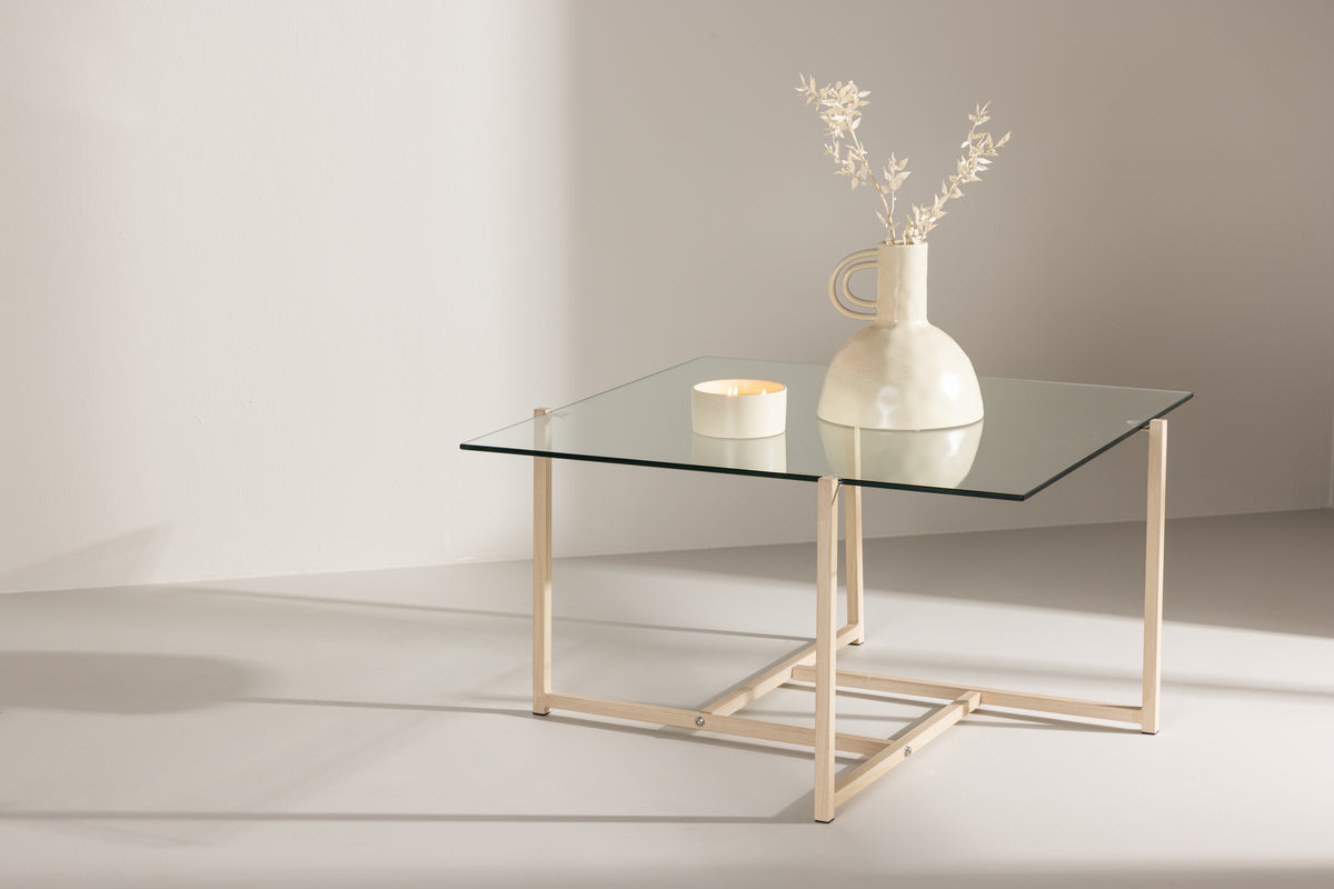 Sofa Table 80 x 80 Clear