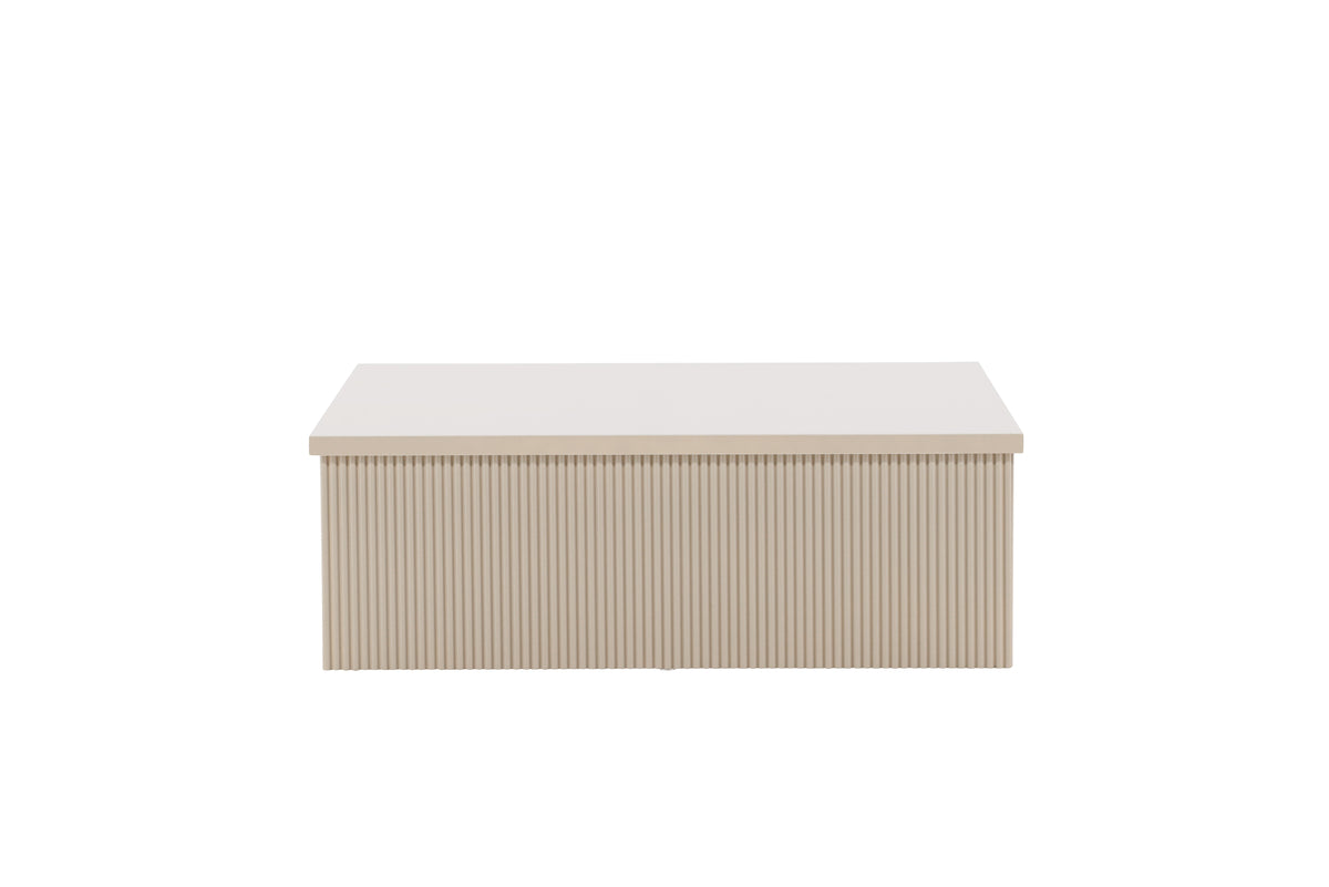 Sofa Table 90 x 90 Beige