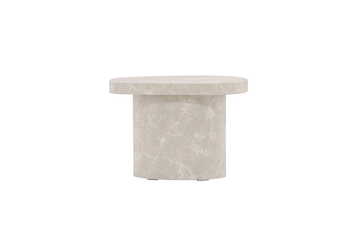 Side Table 30 x 50 Light Grey