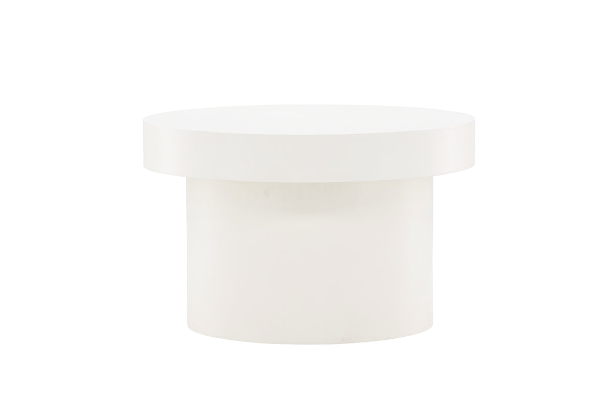 Sofa Table ø80 White