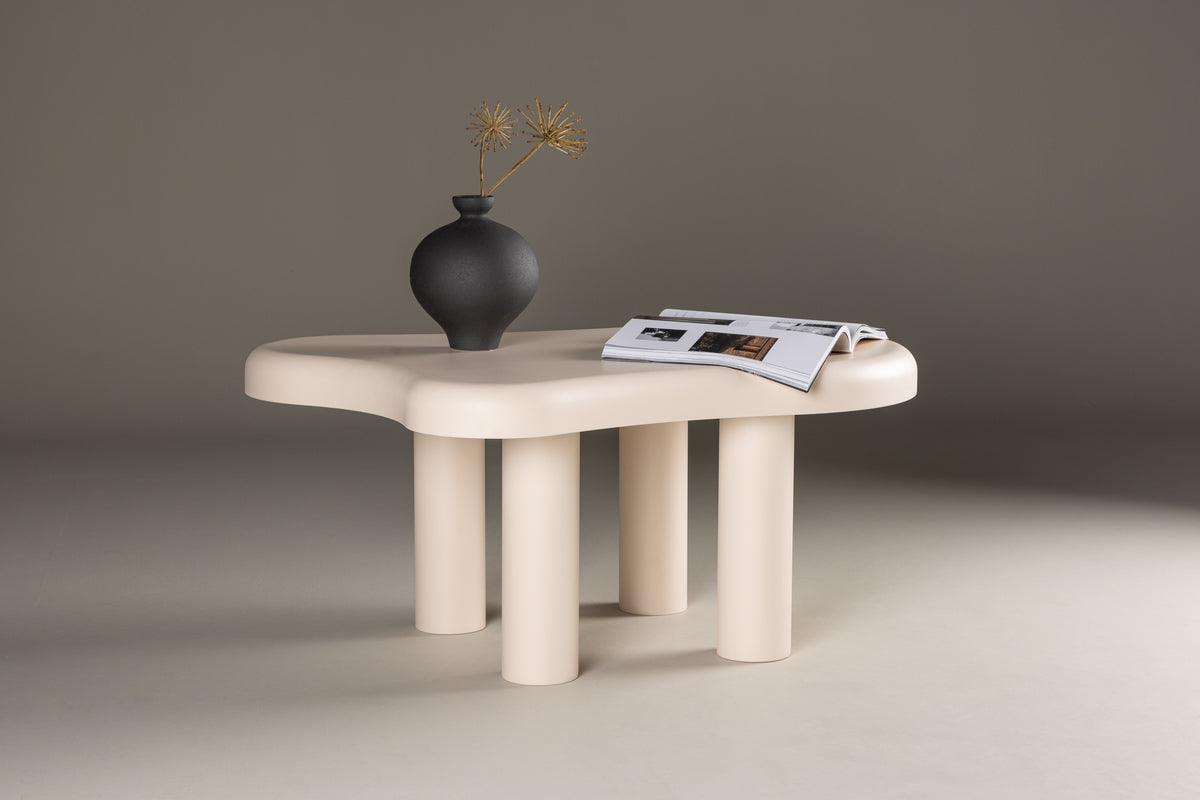 Sofa Table 71 x 100 White