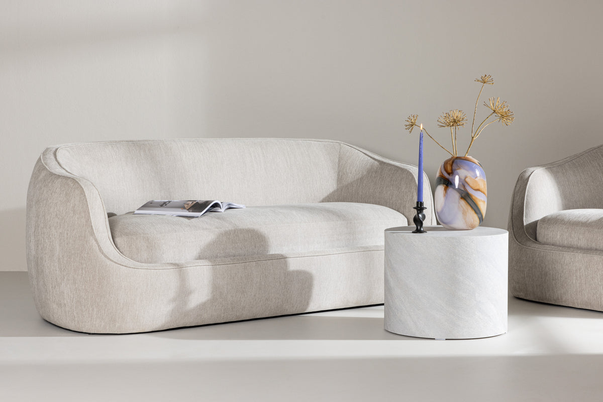 3-Seat Sofa Light Grey