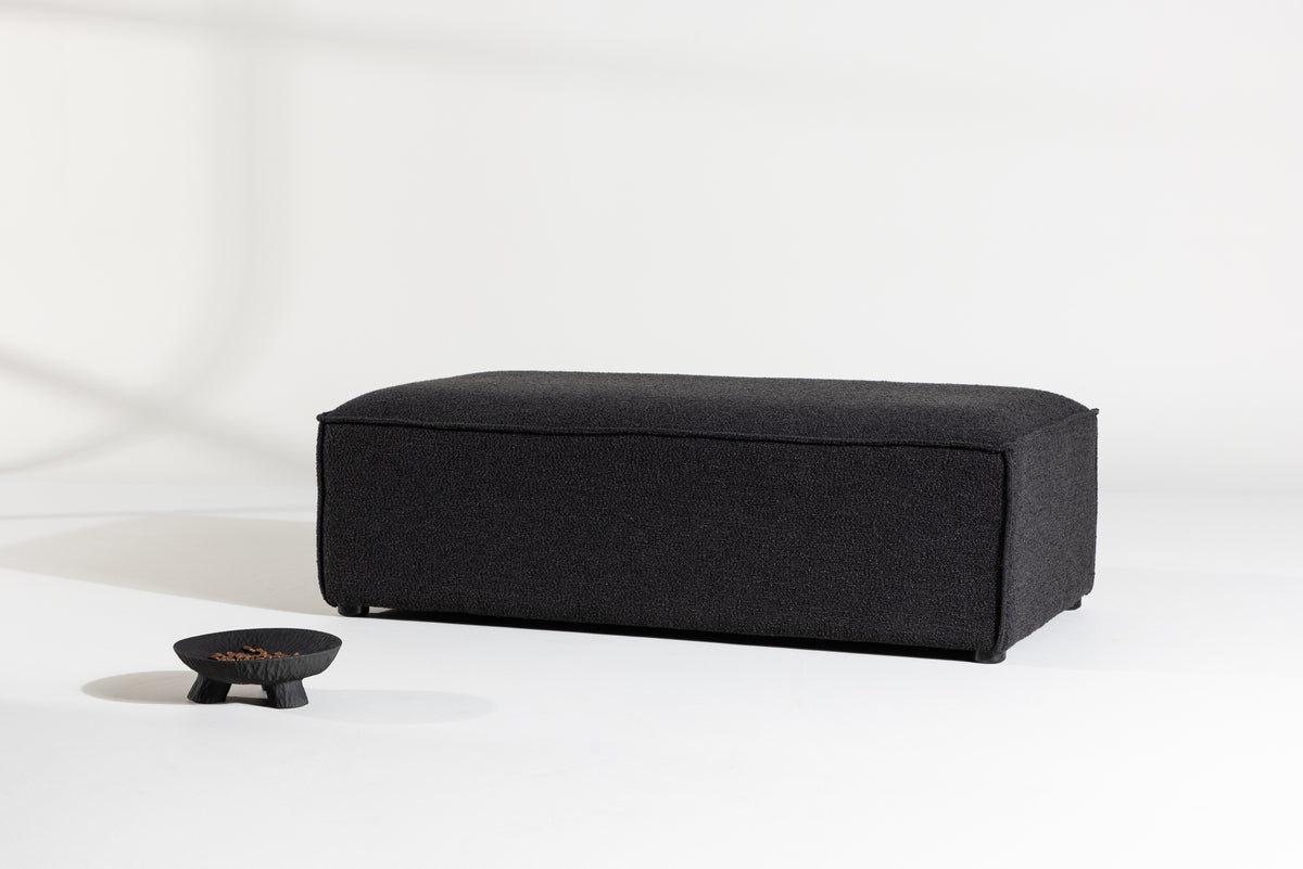 Pouf 60X112X37 Black