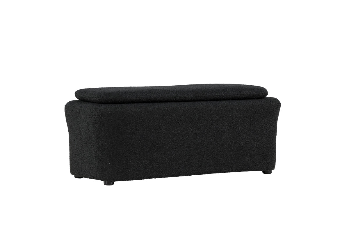 Ottoman 50X110X45 Black