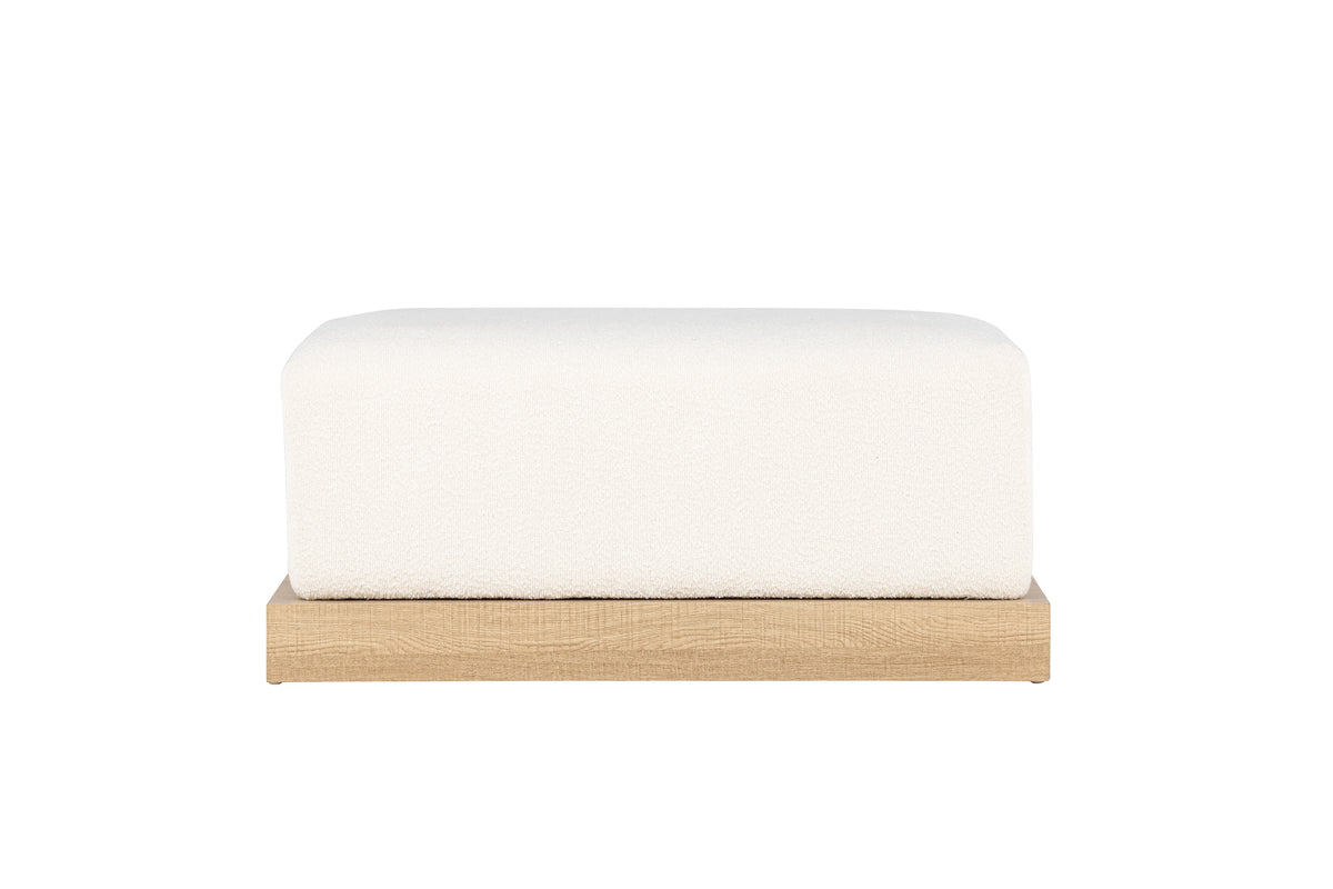 Ottoman 70X100X45 White