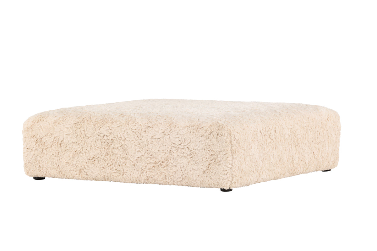 Pouf 100X100X30 Beige