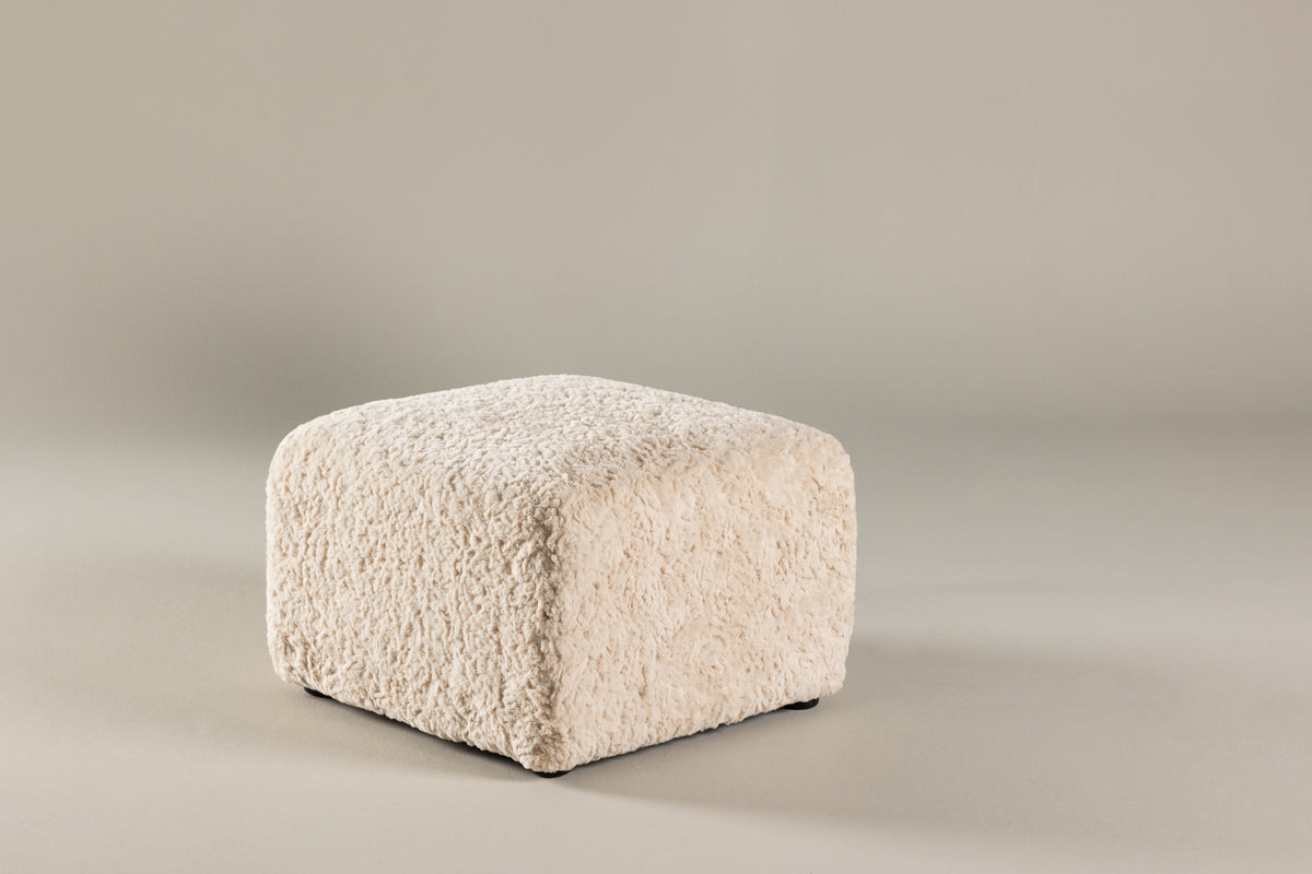 Pouf 50X50X35 Beige