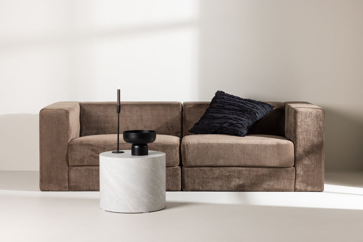 3-Seat Sofa Brown