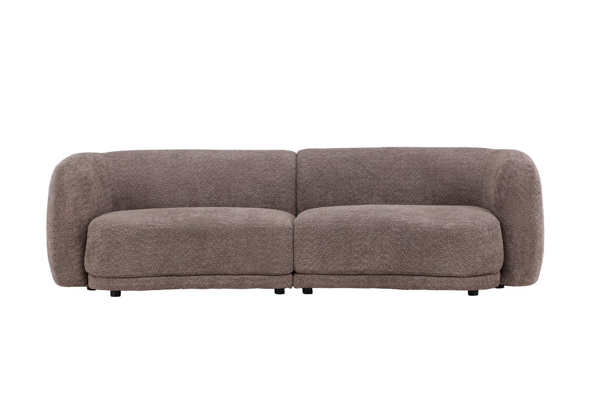 3-Seat Sofa Brown