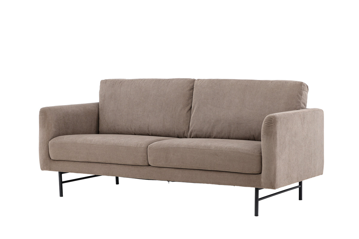 3-Seat Sofa Brown