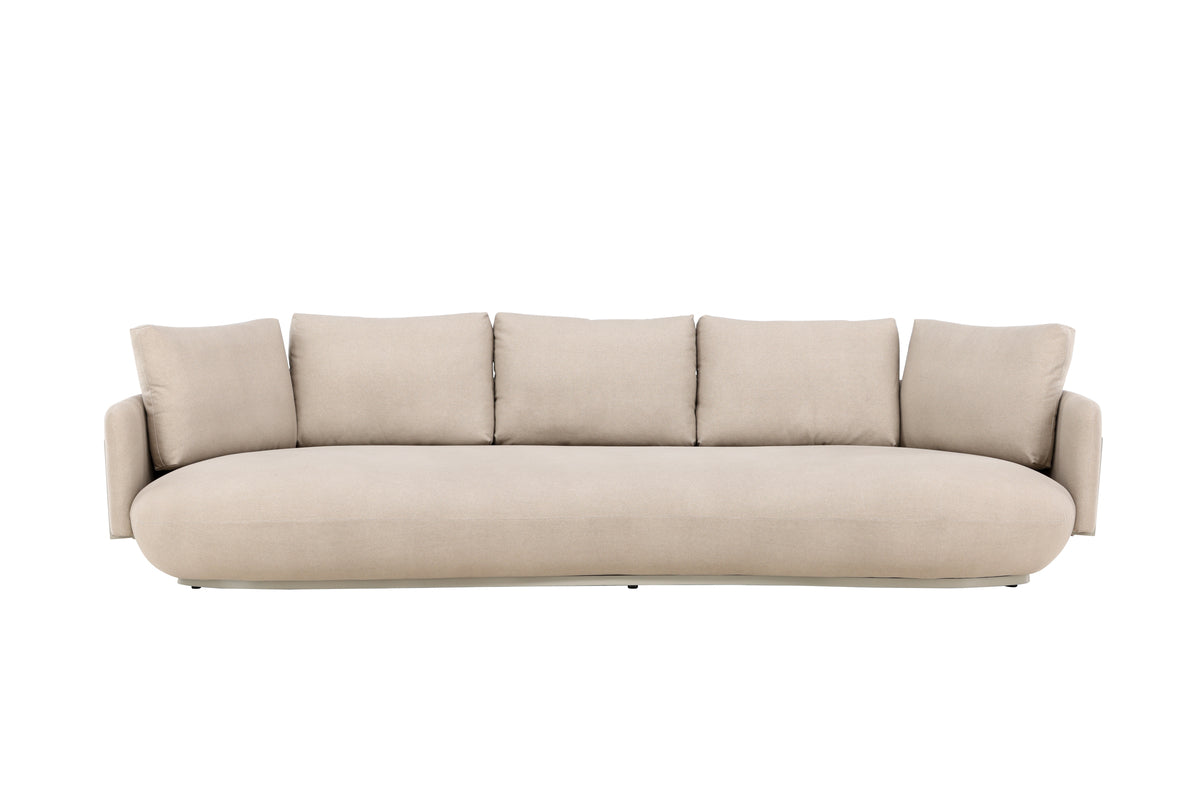 4-Seat Sofa Beige