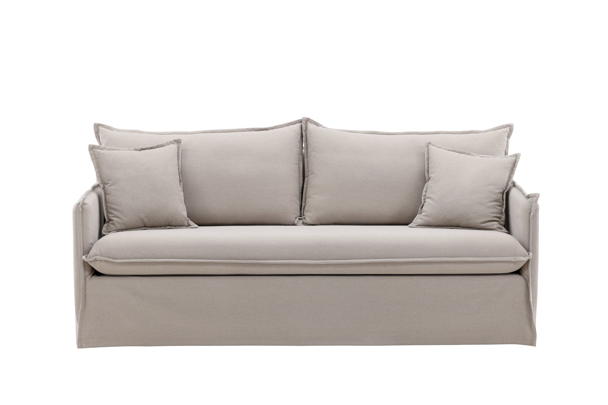 3-Seat Sofa Brown