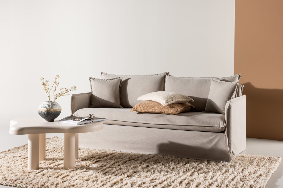 3-Seat Sofa Brown