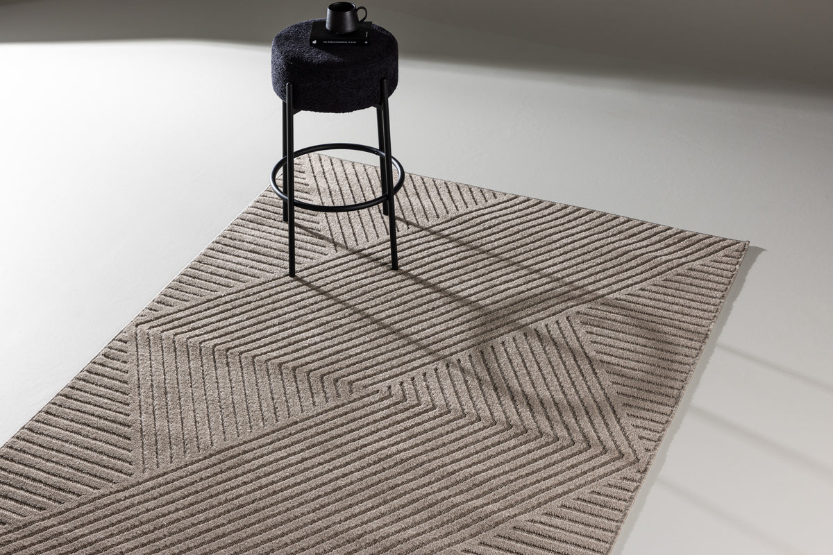 Rectangular Carpet 240 x 340 Brown