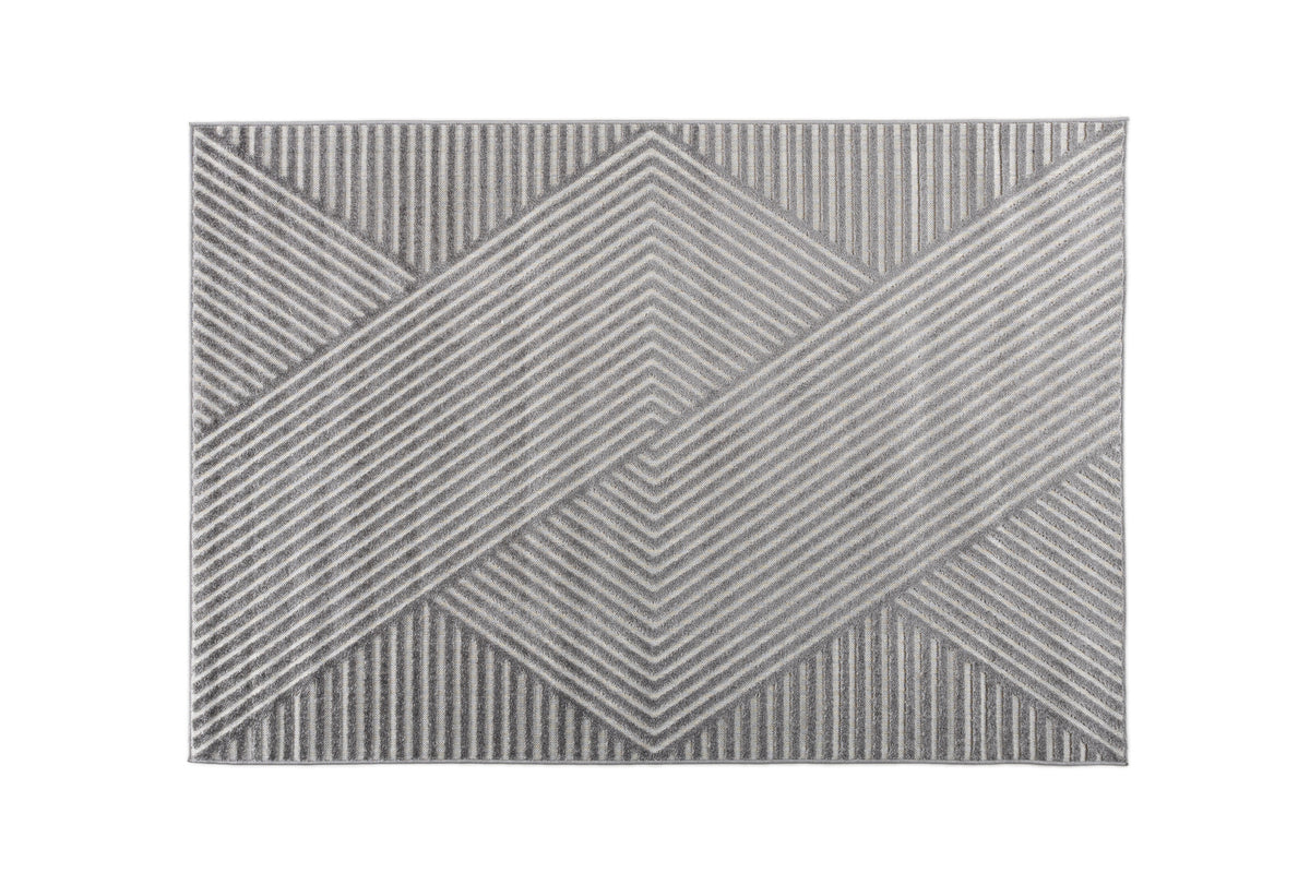 Rectangular Carpet 240 x 340 Grey