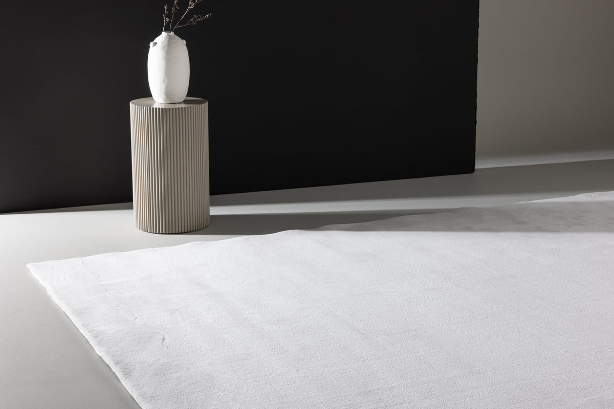 Rectangular Carpet 240 x 350 White