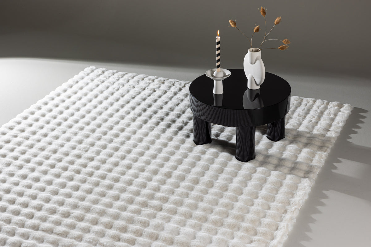 Rectangular Carpet 200 x 290 White