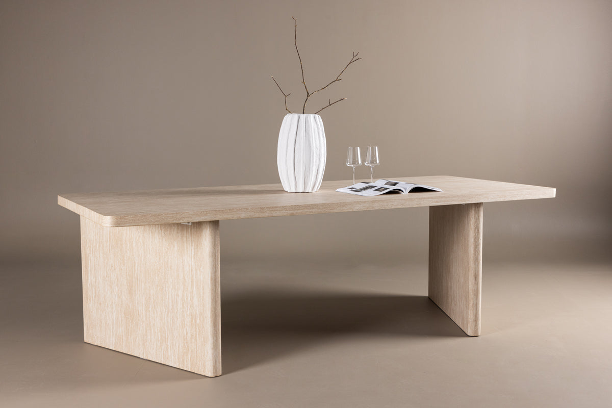 Rectangular Dining Table 240*100*75 Beige