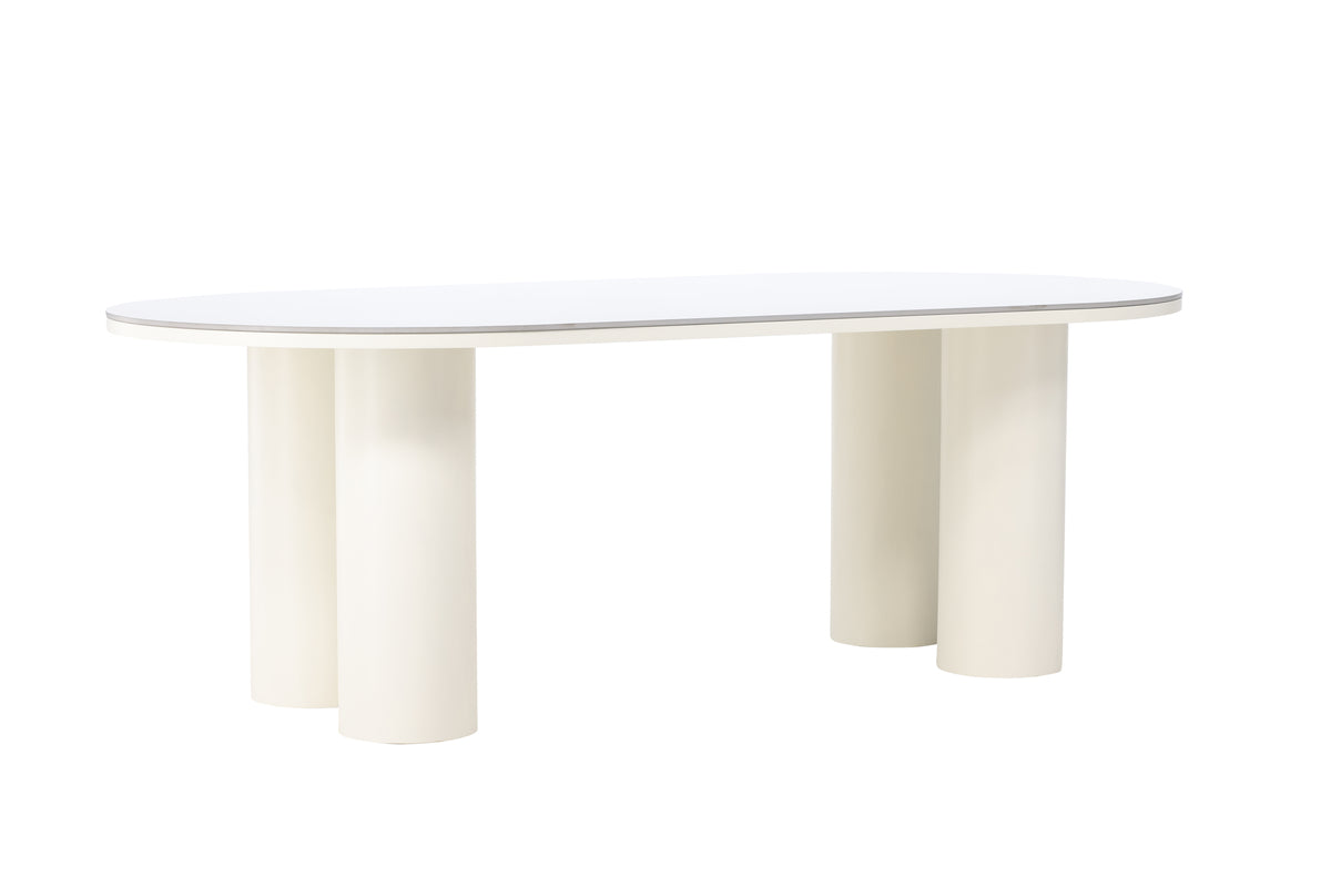 Rectangular Dining Table 220*110*75 White