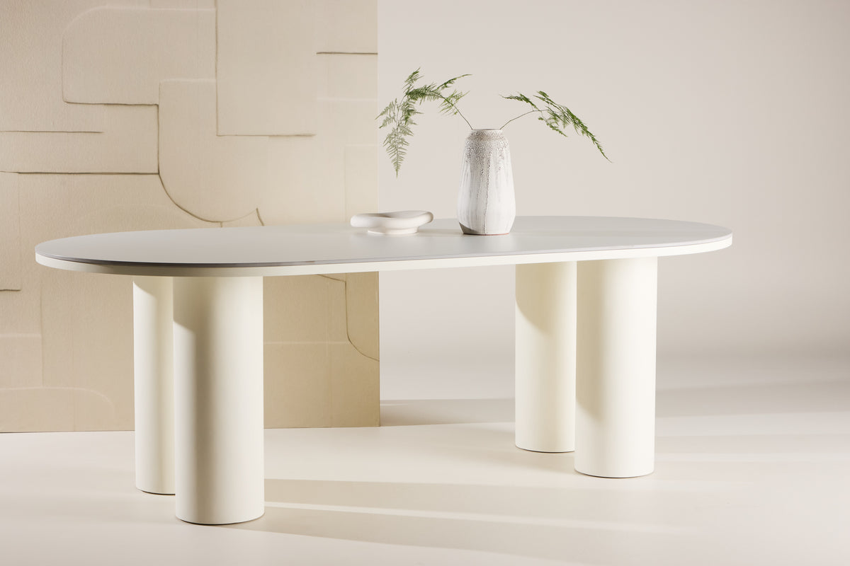 Rectangular Dining Table 220*110*75 White